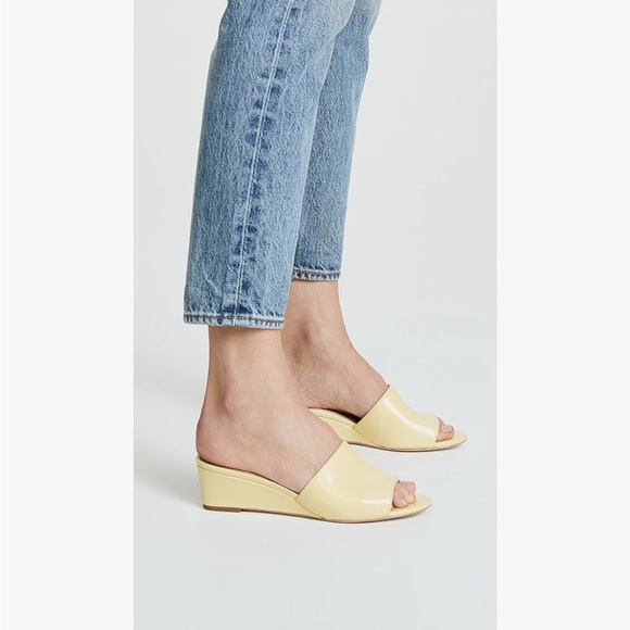 Loaffler Randall Tilly wedge in Limoncello - Picture 4 of 10
